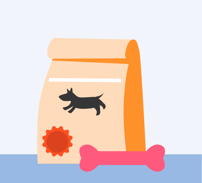 Pet Food In Bag