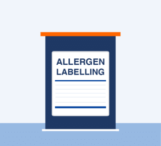 Allergen Labelling Can Packed Food For Direct Sale