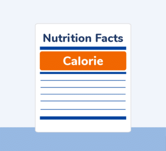 Food Labelling Nutrion Facts Calorie