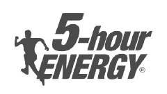 Logo 5 Hour Energy Dark Gray