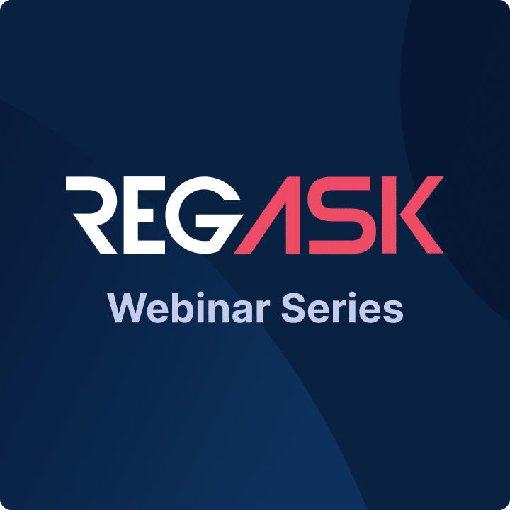Regask Webinar Series Website