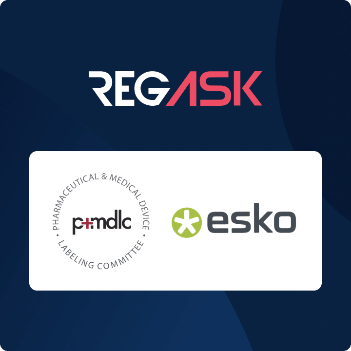 Page d'accueil de Regask Esko Iiopp Labeling 2026