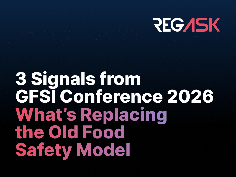 Regask Blog The Fragmentation Crisis Global Food Safety 3 Signals From Gfsi 2026 1